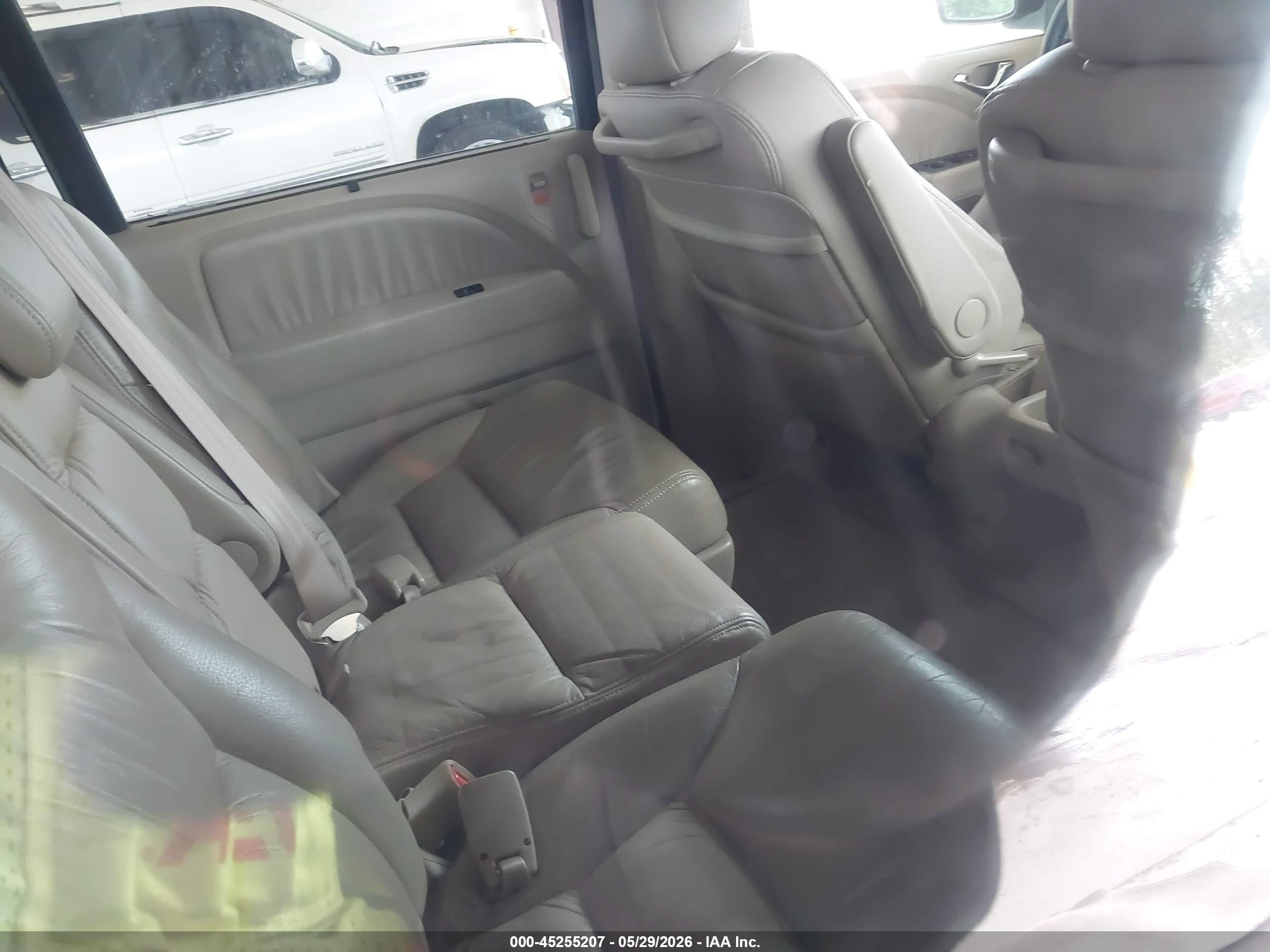 2007 Honda Odyssey Ex-l Maroon vin: 5FNRL38707B412707