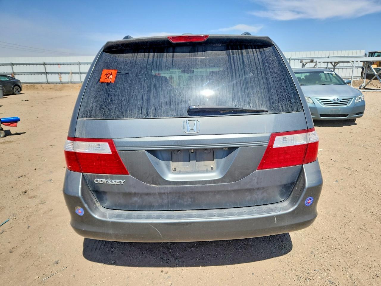 2007 Honda Odyssey Exl Gray vin: 5FNRL38707B426249