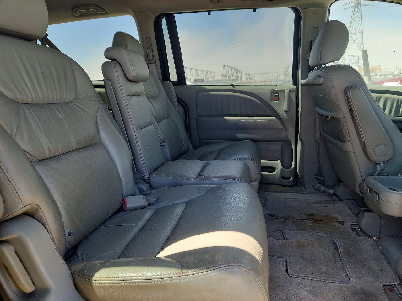 2007 Honda Odyssey Exl Gray vin: 5FNRL38707B426249
