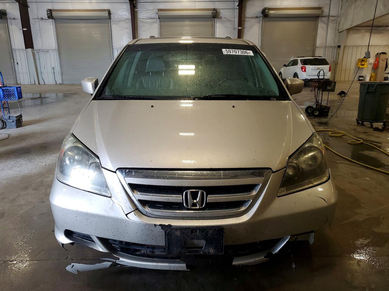 2007 Honda Odyssey Exl Silver vin: 5FNRL38707B459669