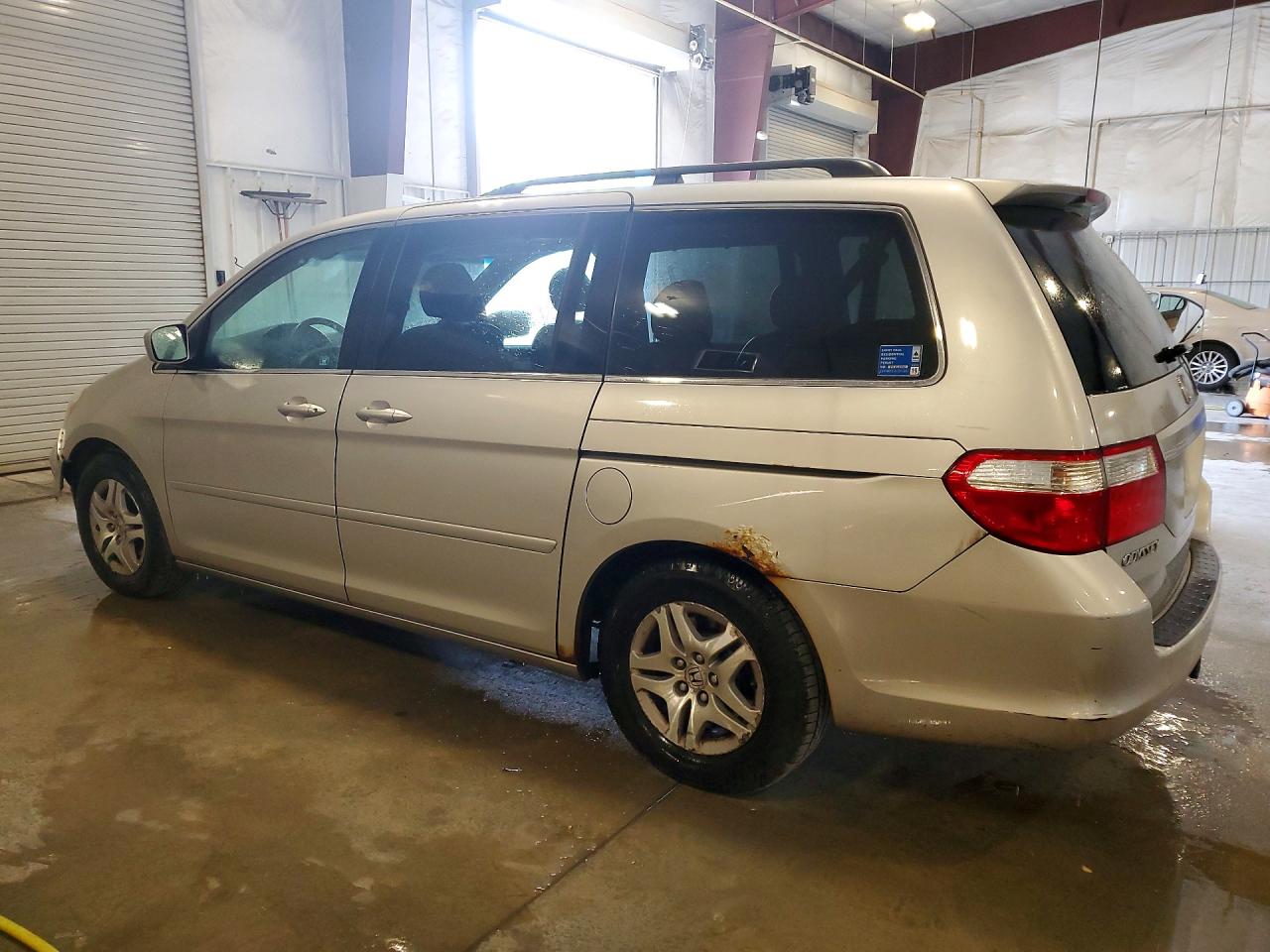 2007 Honda Odyssey Exl Silver vin: 5FNRL38707B459669
