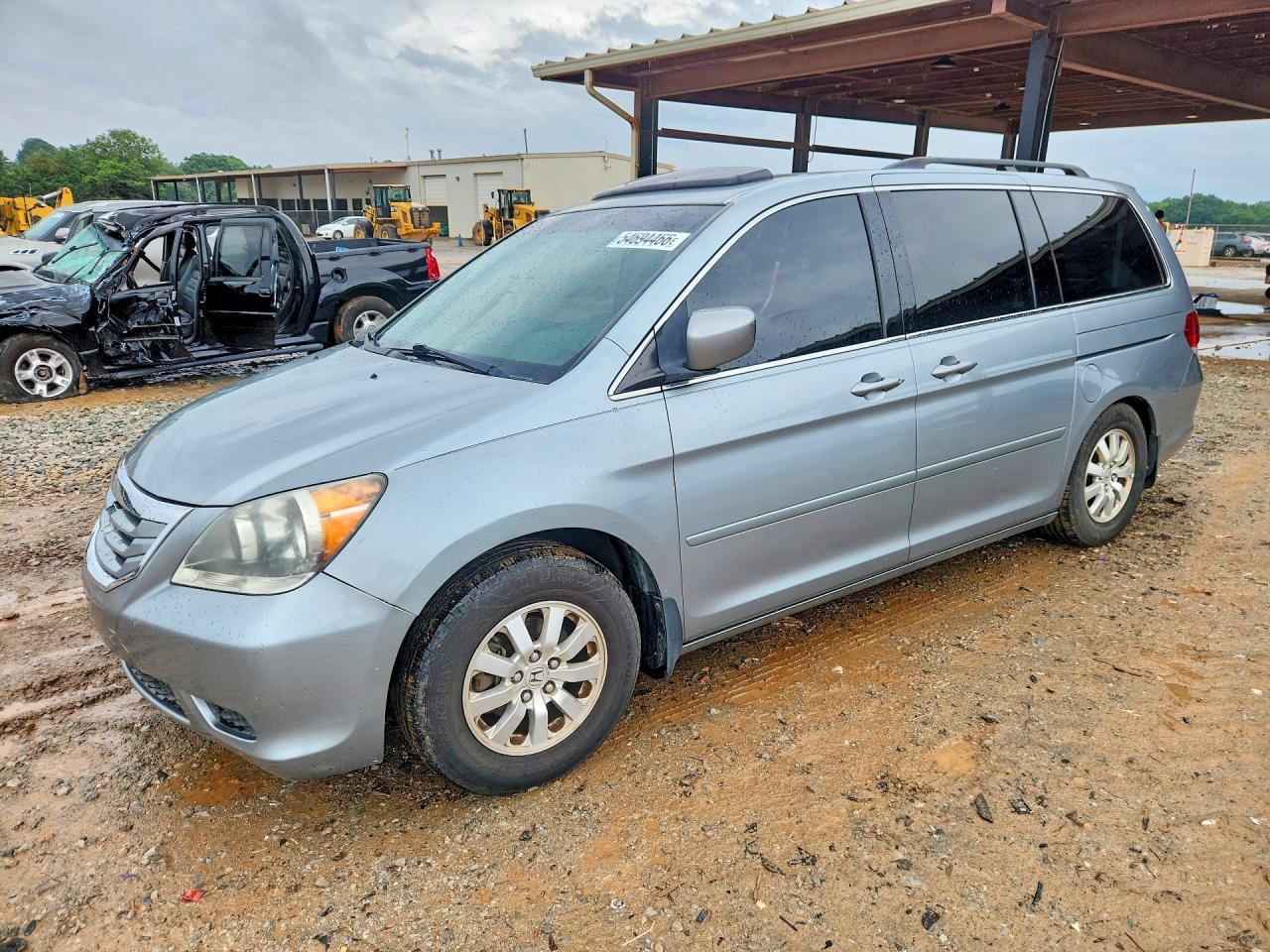 2008 Honda Odyssey Exl Синий vin: 5FNRL38708B027018