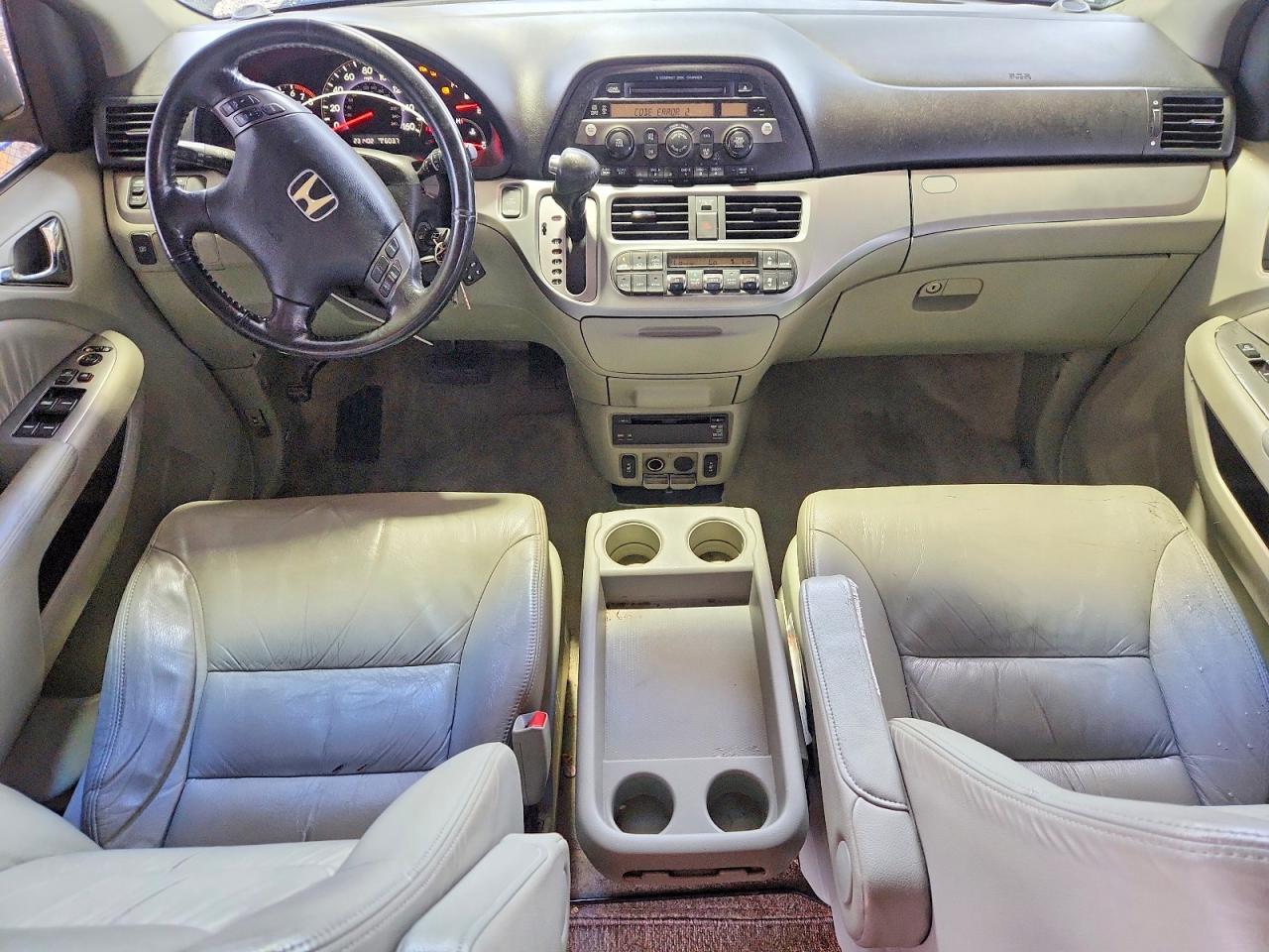 2008 Honda Odyssey Exl Blue vin: 5FNRL38708B027018