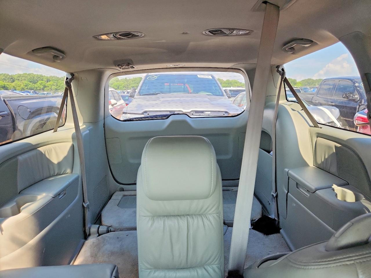 2008 Honda Odyssey Exl Blue vin: 5FNRL38708B027018