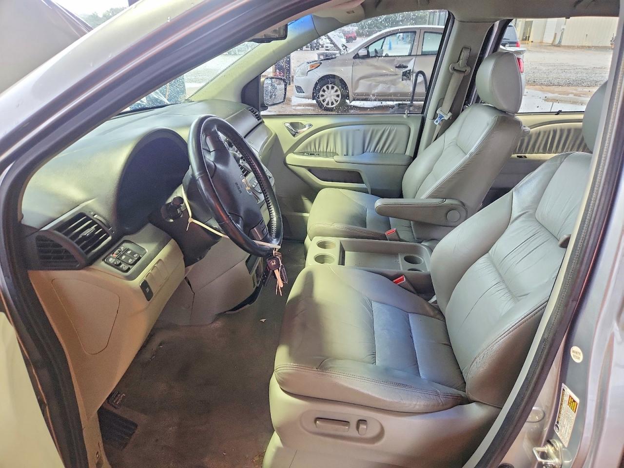 2008 Honda Odyssey Exl Blue vin: 5FNRL38708B027018