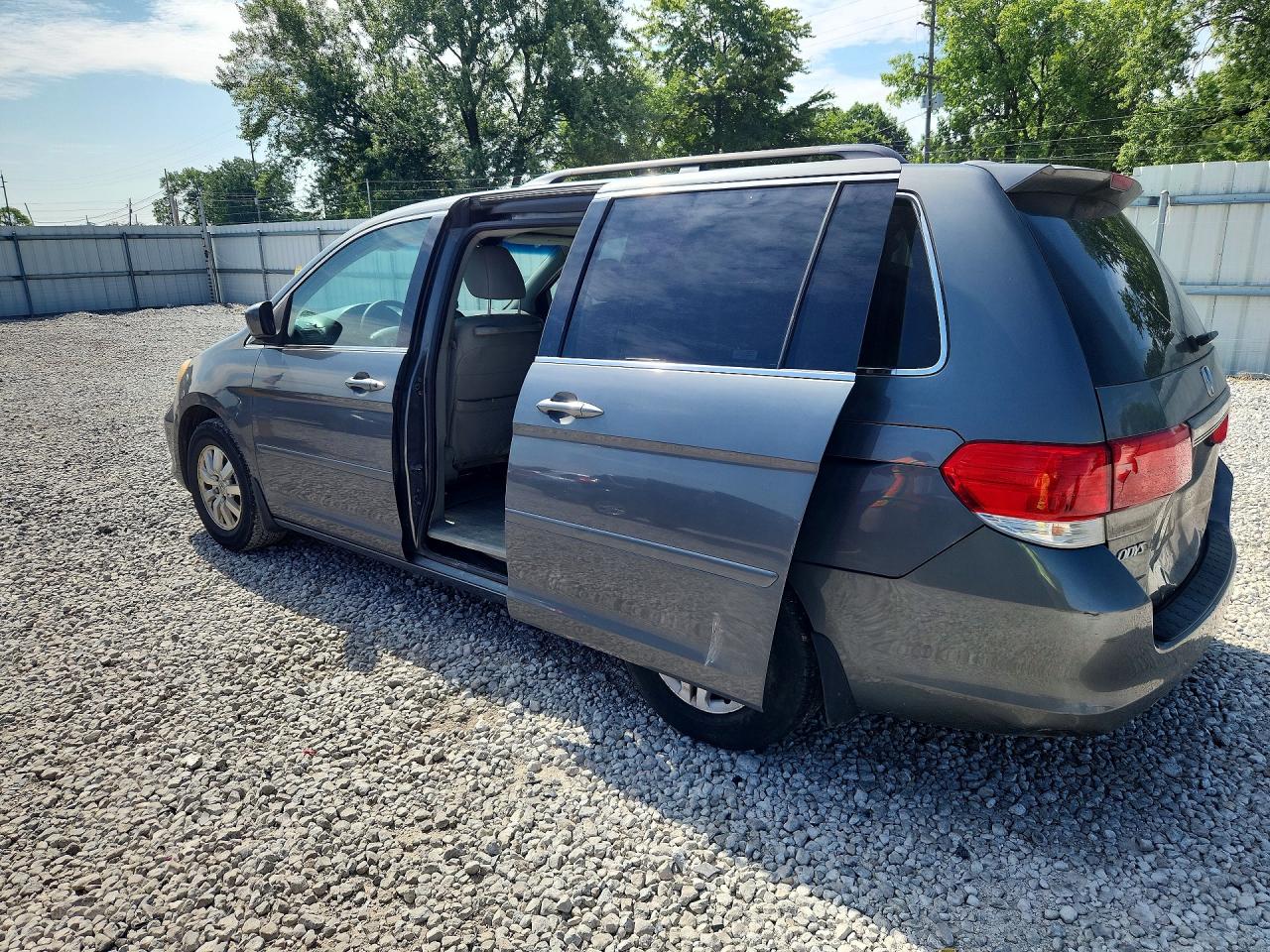 2008 Honda Odyssey Exl Gray vin: 5FNRL38708B082844