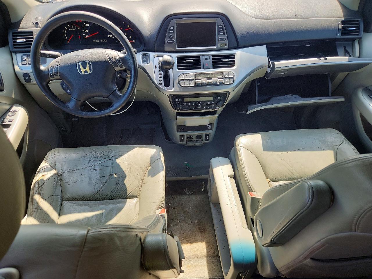 2008 Honda Odyssey Exl Gray vin: 5FNRL38708B082844