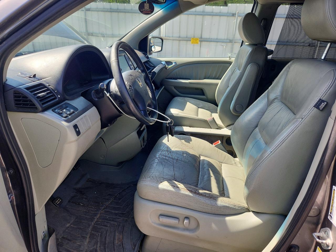 2008 Honda Odyssey Exl Gray vin: 5FNRL38708B082844