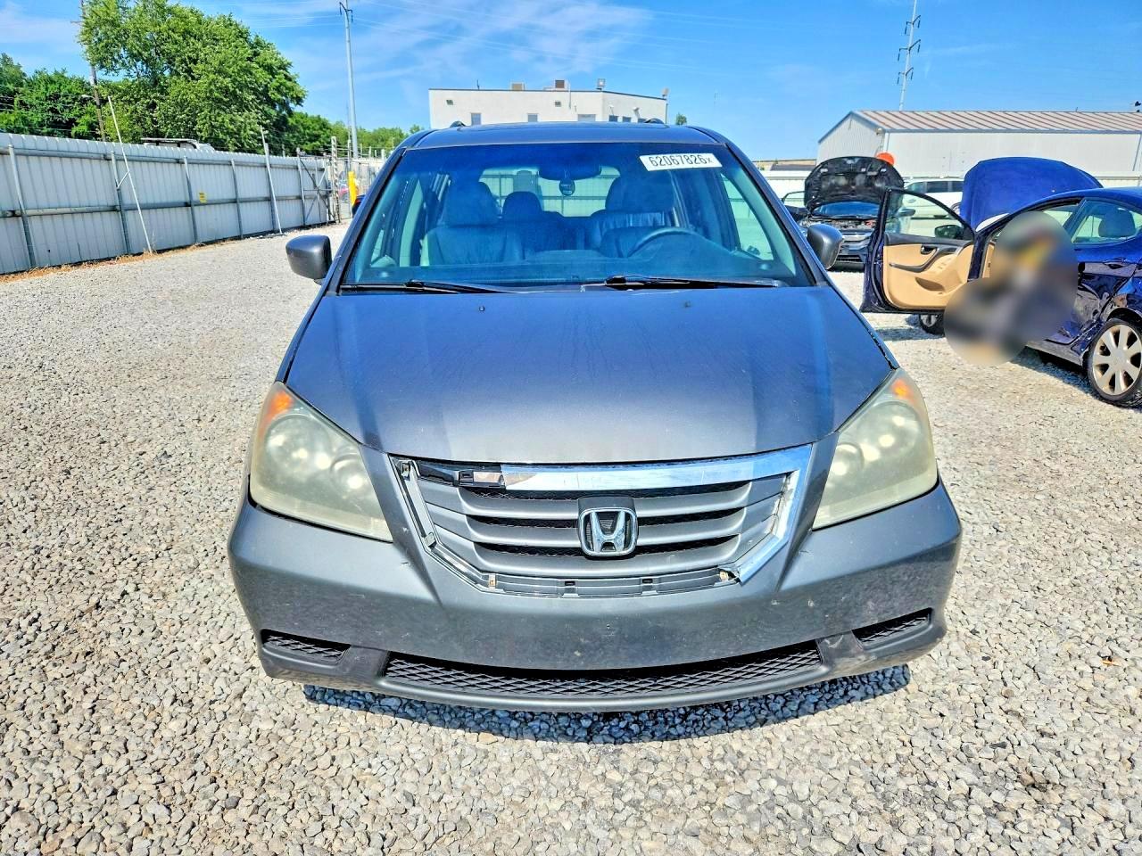 2008 Honda Odyssey Exl Gray vin: 5FNRL38708B082844