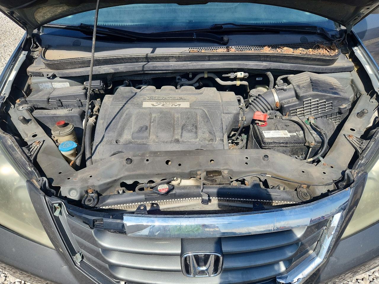 2008 Honda Odyssey Exl Gray vin: 5FNRL38708B082844