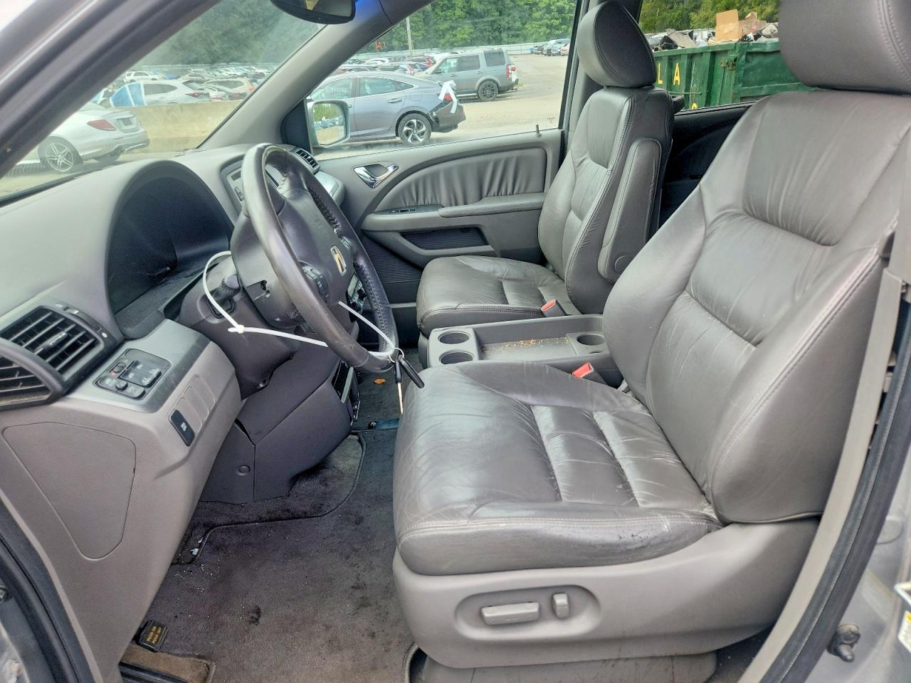 2008 Honda Odyssey Exl Silver vin: 5FNRL38708B095366