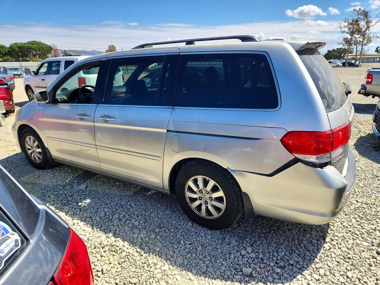 2008 Honda Odyssey Exl Silver vin: 5FNRL38708B116605