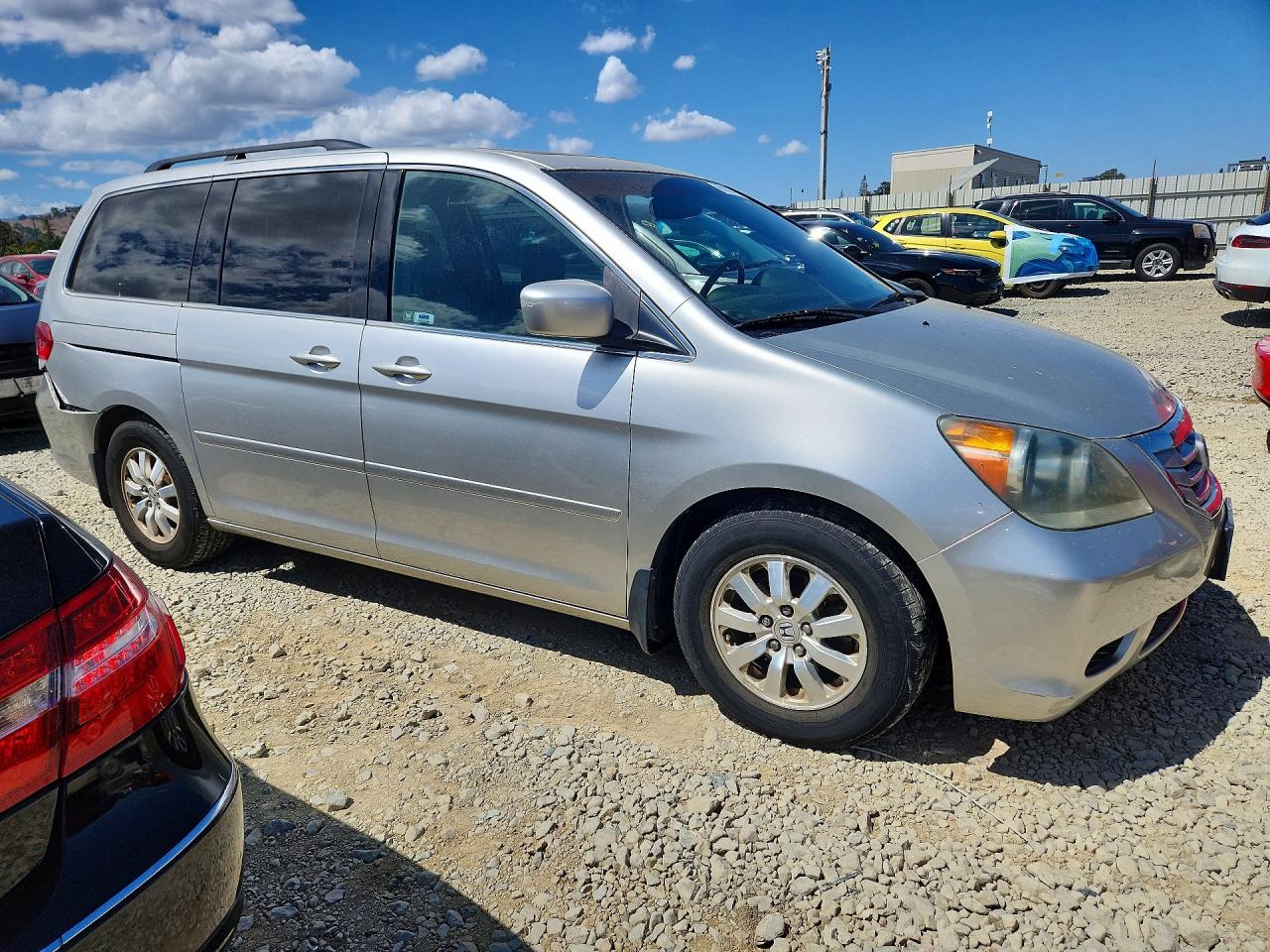 2008 Honda Odyssey Exl Silver vin: 5FNRL38708B116605