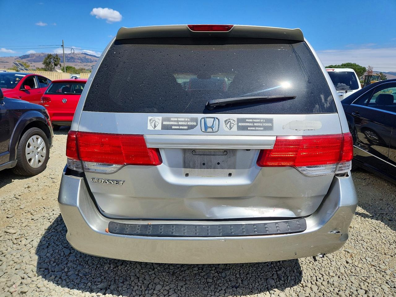 2008 Honda Odyssey Exl Silver vin: 5FNRL38708B116605