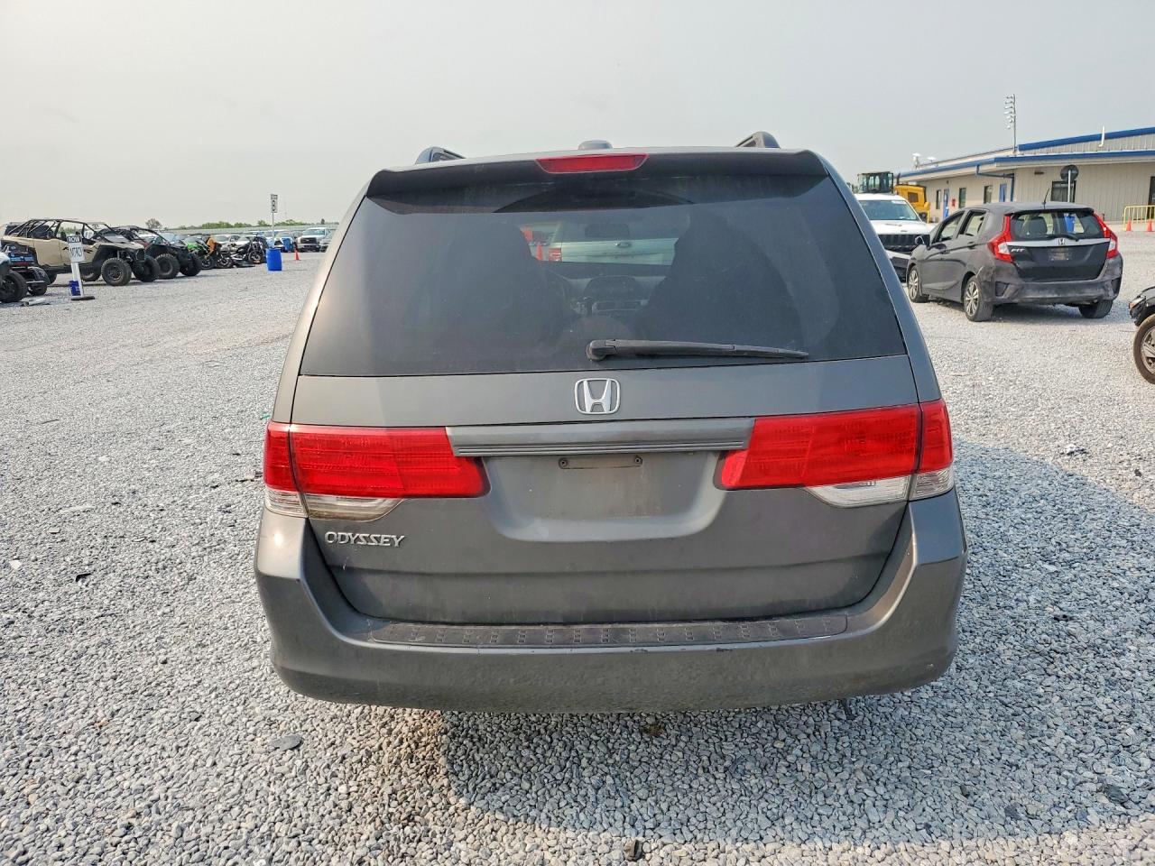 2008 Honda Odyssey Exl Gray vin: 5FNRL38708B403863