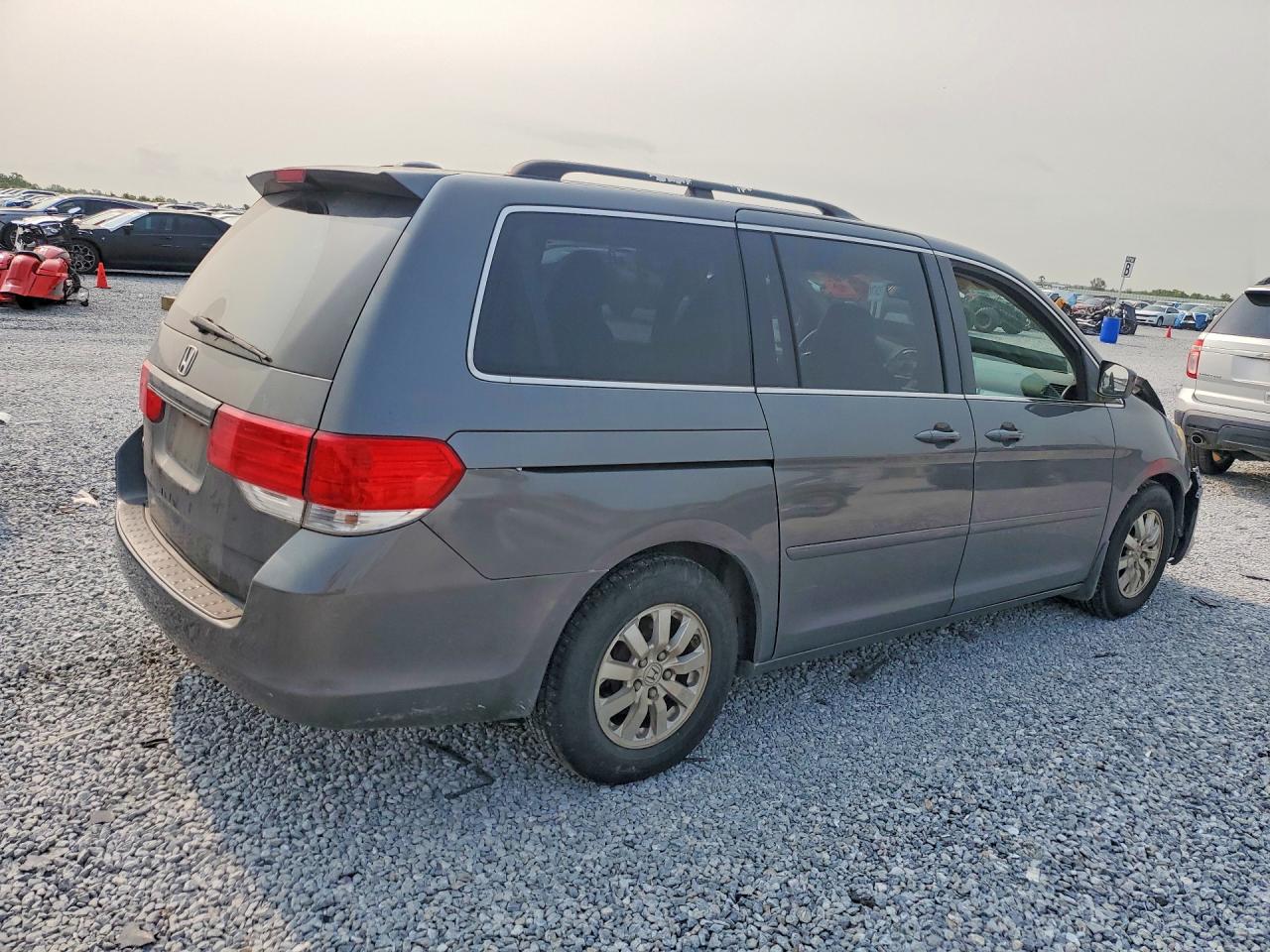 2008 Honda Odyssey Exl Gray vin: 5FNRL38708B403863