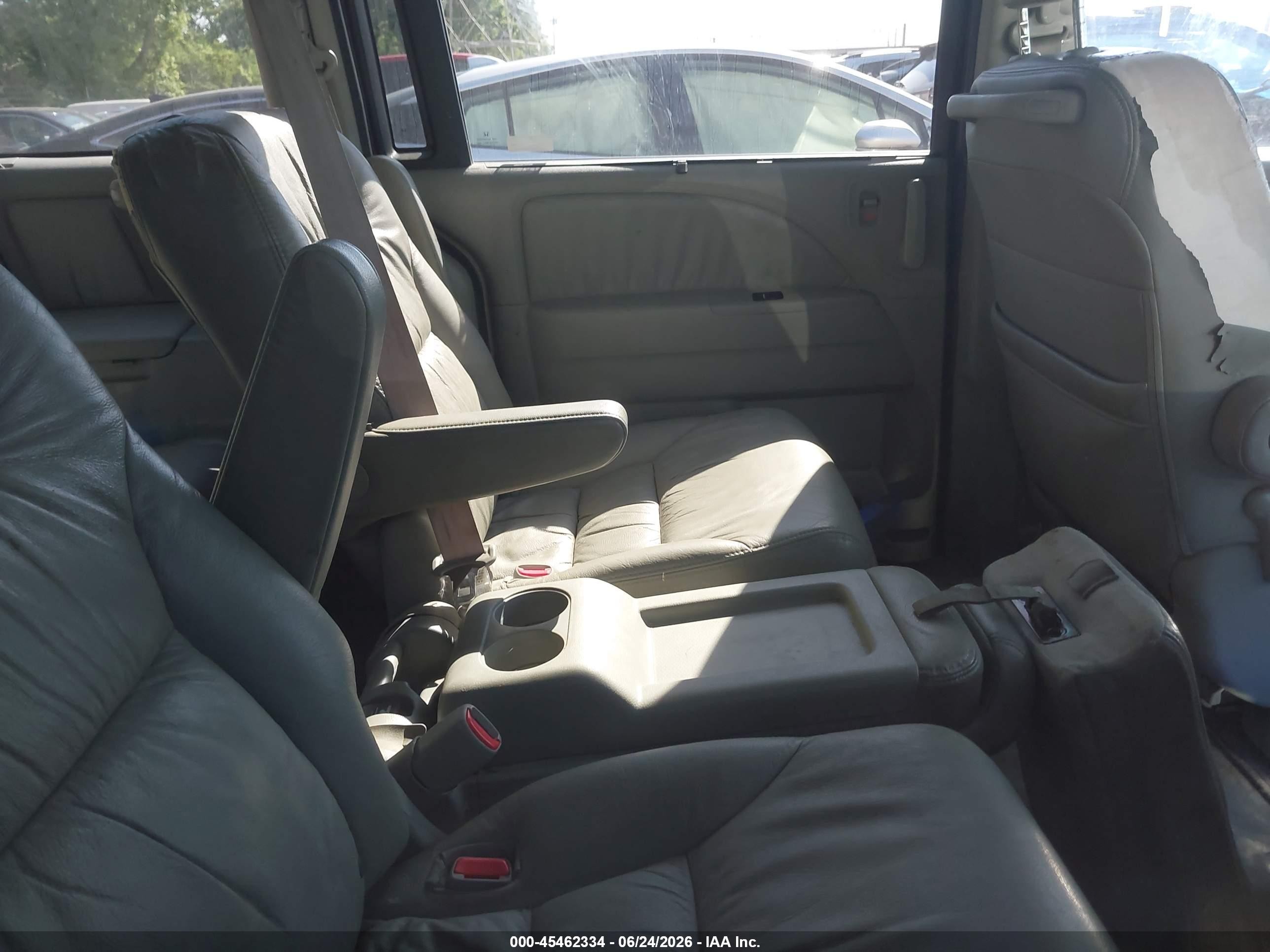 2009 Honda Odyssey Ex-l Silver vin: 5FNRL38709B038344