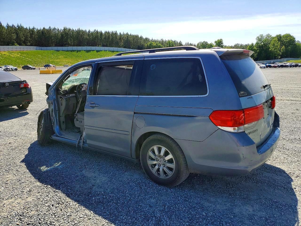 2009 Honda Odyssey Exl Gray vin: 5FNRL38709B049456