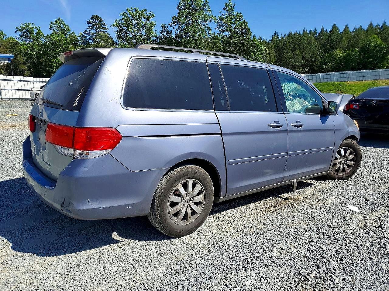 2009 Honda Odyssey Exl Gray vin: 5FNRL38709B049456