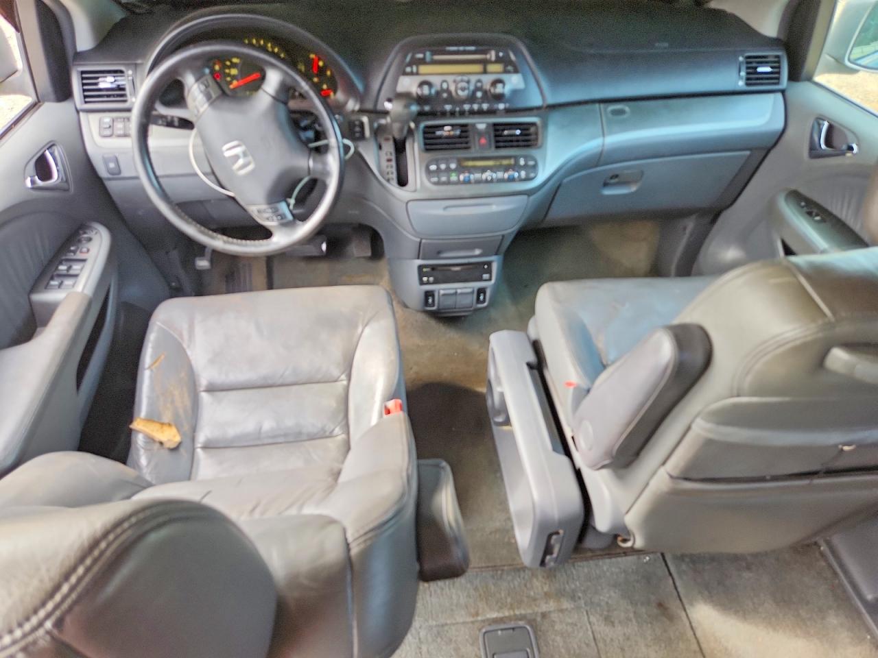 2006 Honda Odyssey Exl Silver vin: 5FNRL38716B037358