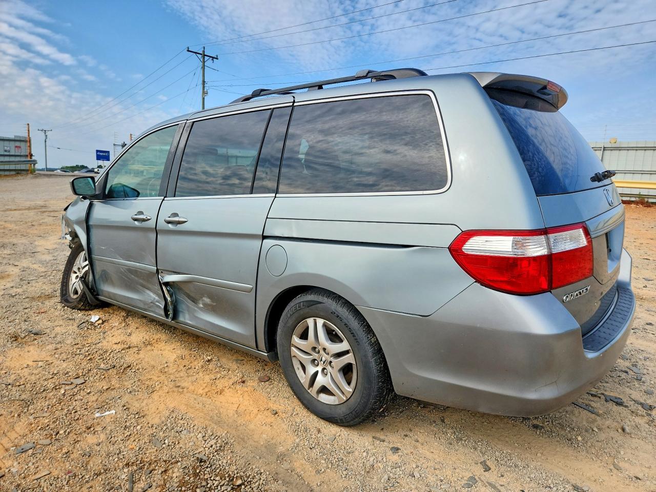 2006 Honda Odyssey Exl Silver vin: 5FNRL38716B037358