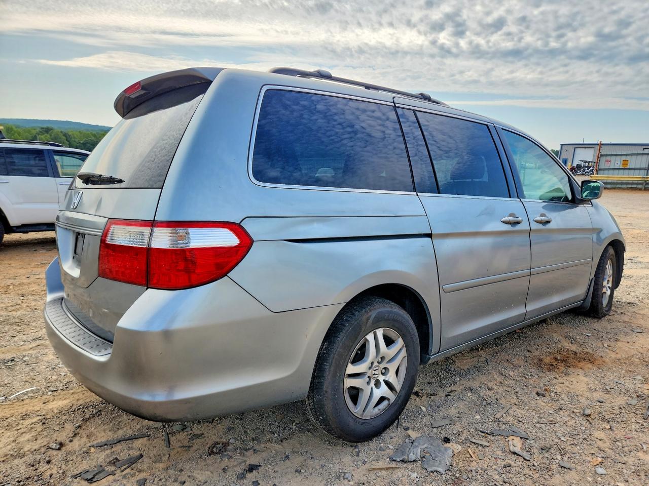 2006 Honda Odyssey Exl Silver vin: 5FNRL38716B037358