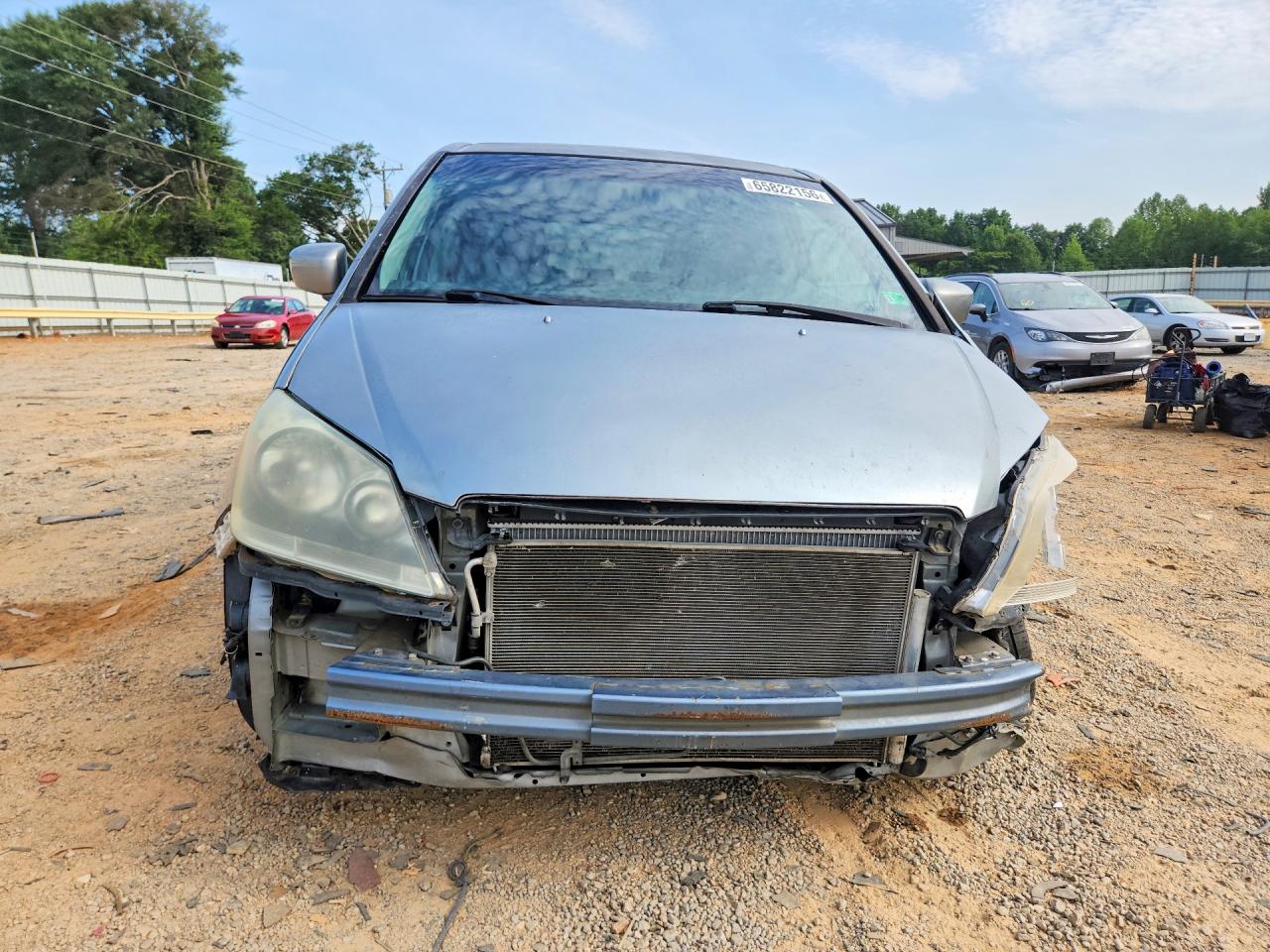 2006 Honda Odyssey Exl Silver vin: 5FNRL38716B037358
