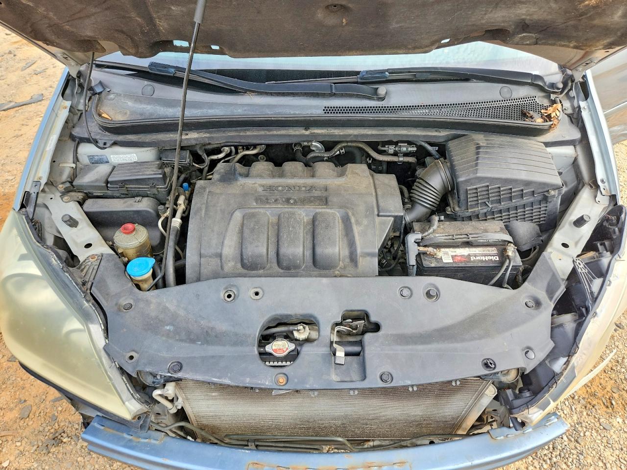 2006 Honda Odyssey Exl Silver vin: 5FNRL38716B037358