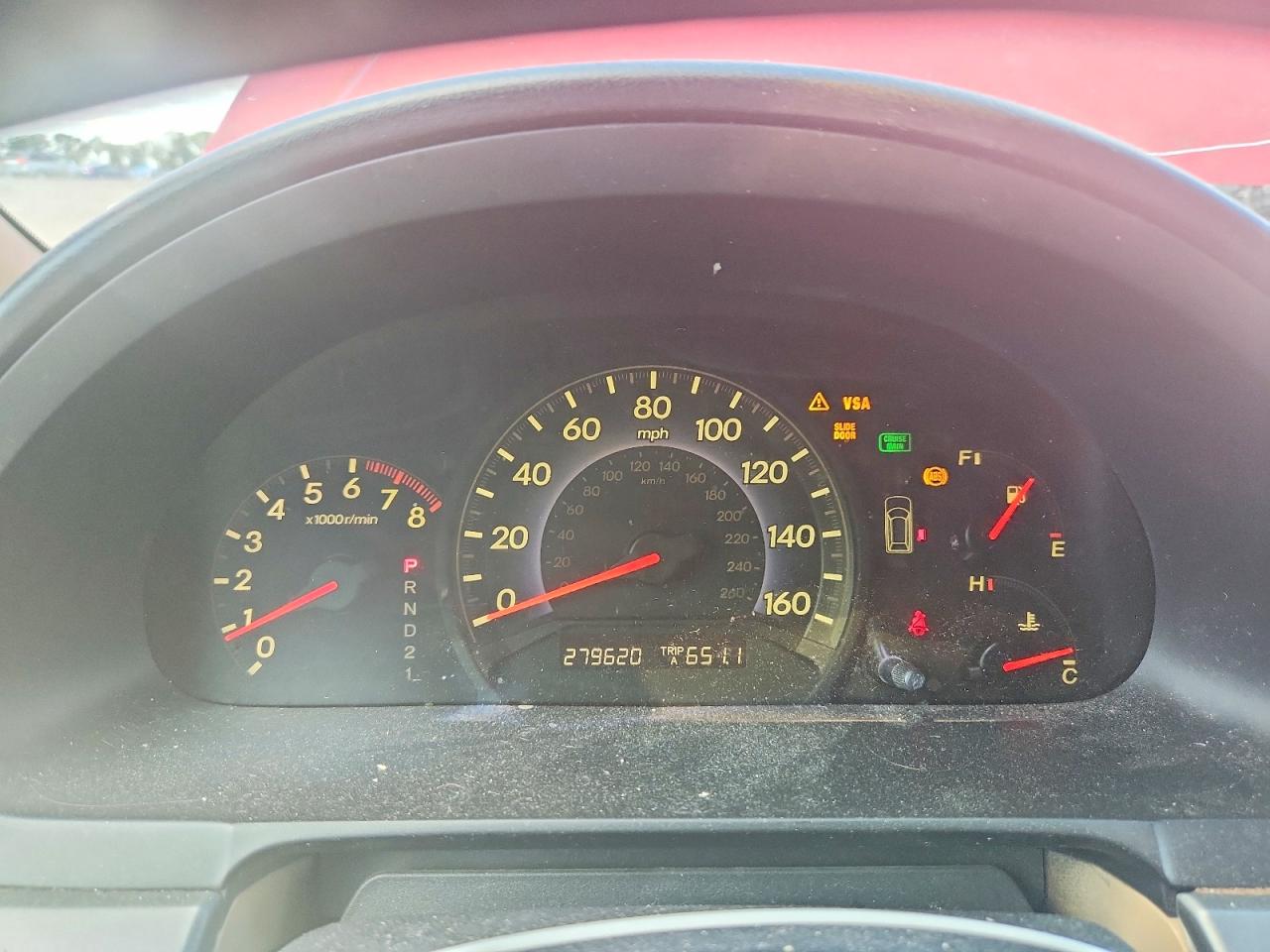 2006 Honda Odyssey Exl Red vin: 5FNRL38716B044892