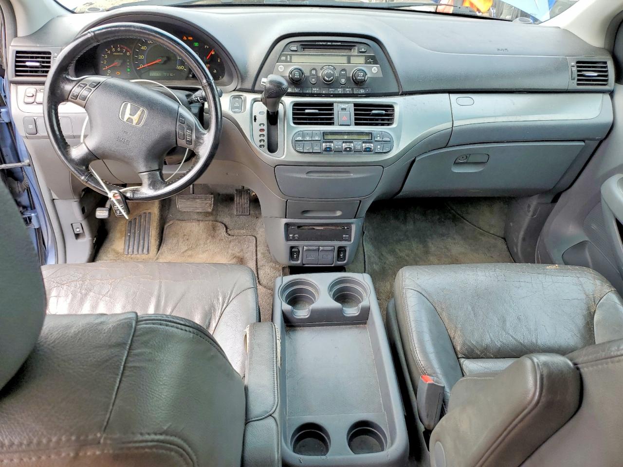 2006 Honda Odyssey Exl Blue vin: 5FNRL38716B046464