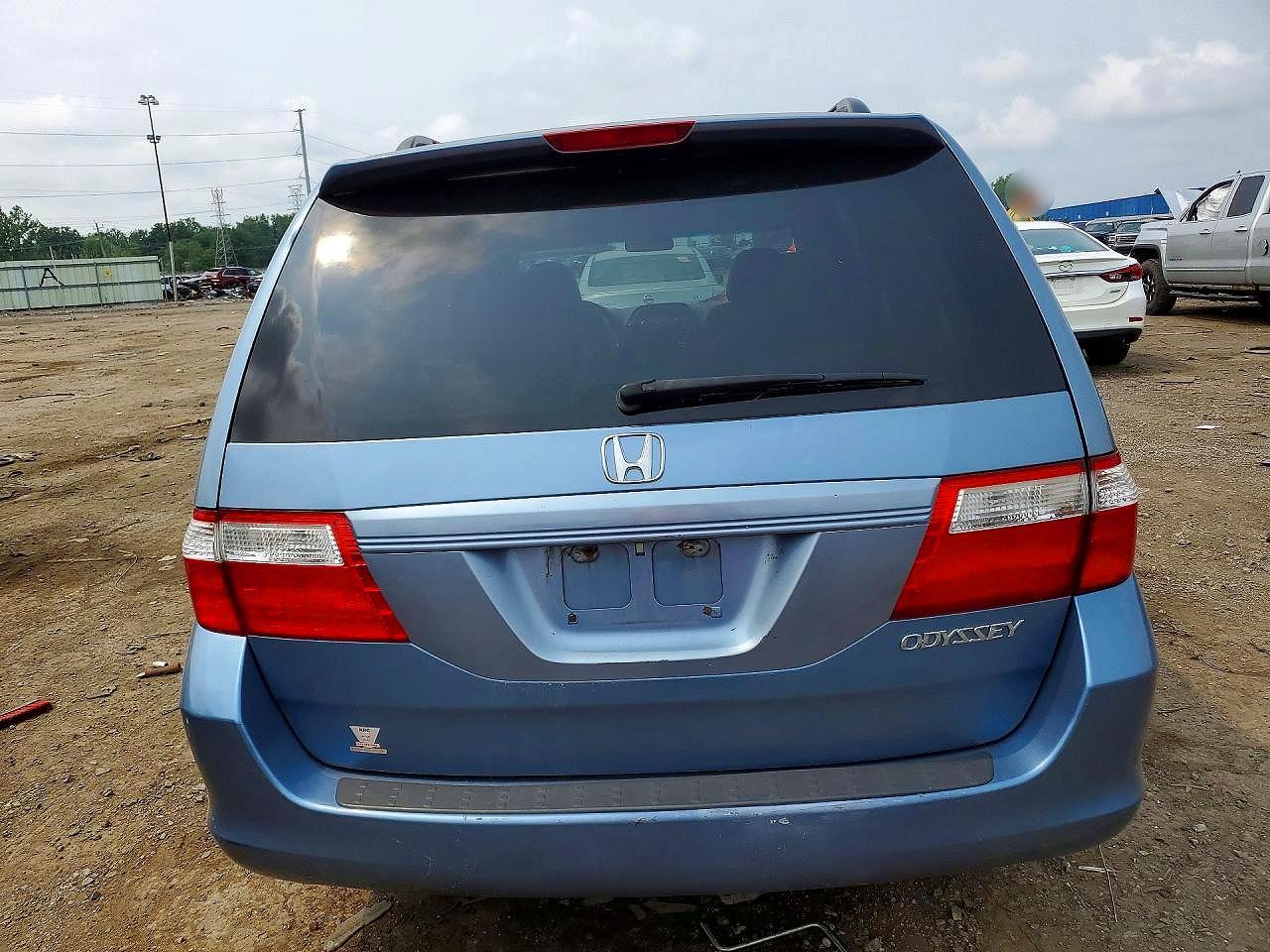 2006 Honda Odyssey Exl Blue vin: 5FNRL38716B046464