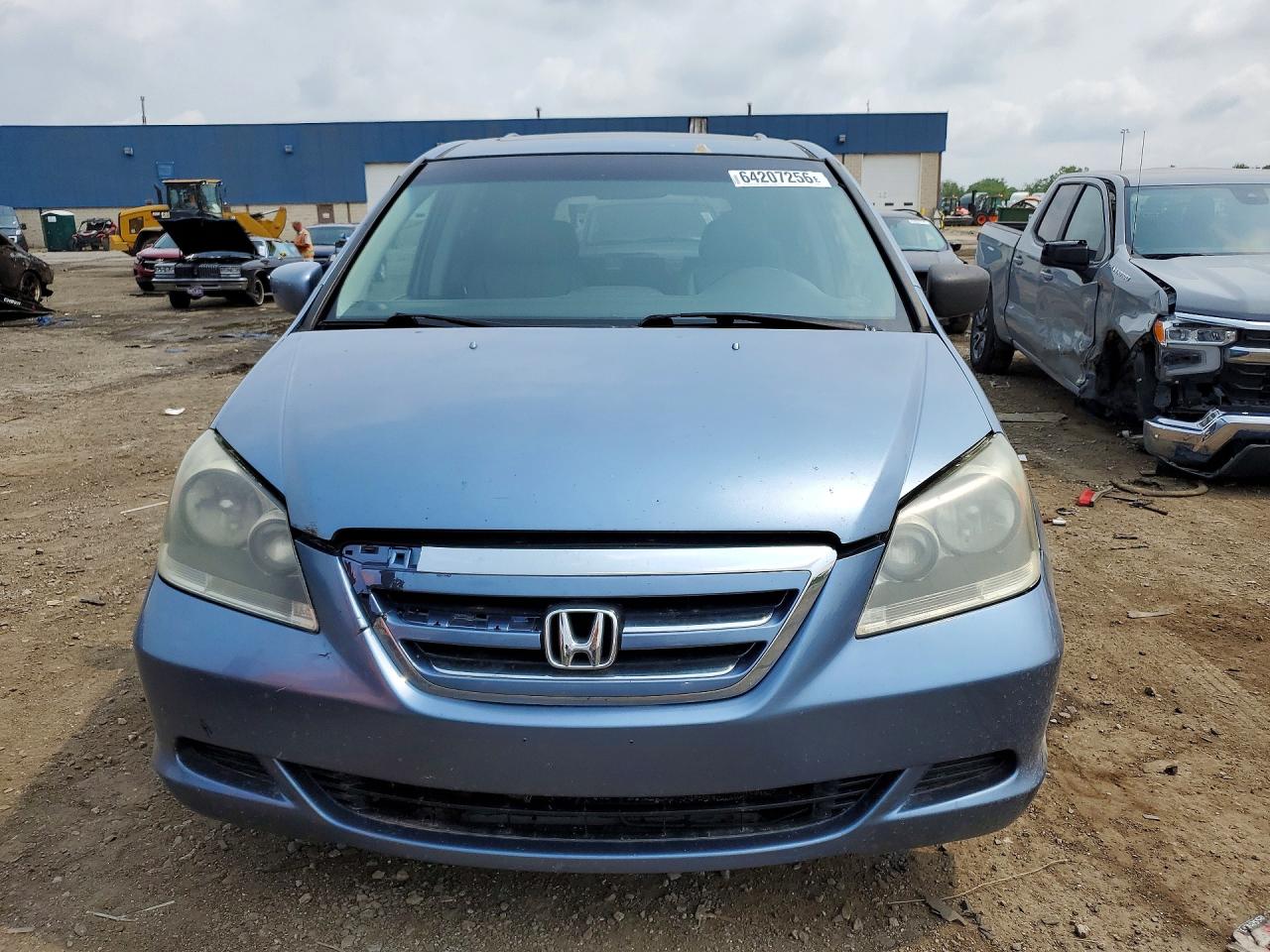 2006 Honda Odyssey Exl Blue vin: 5FNRL38716B046464