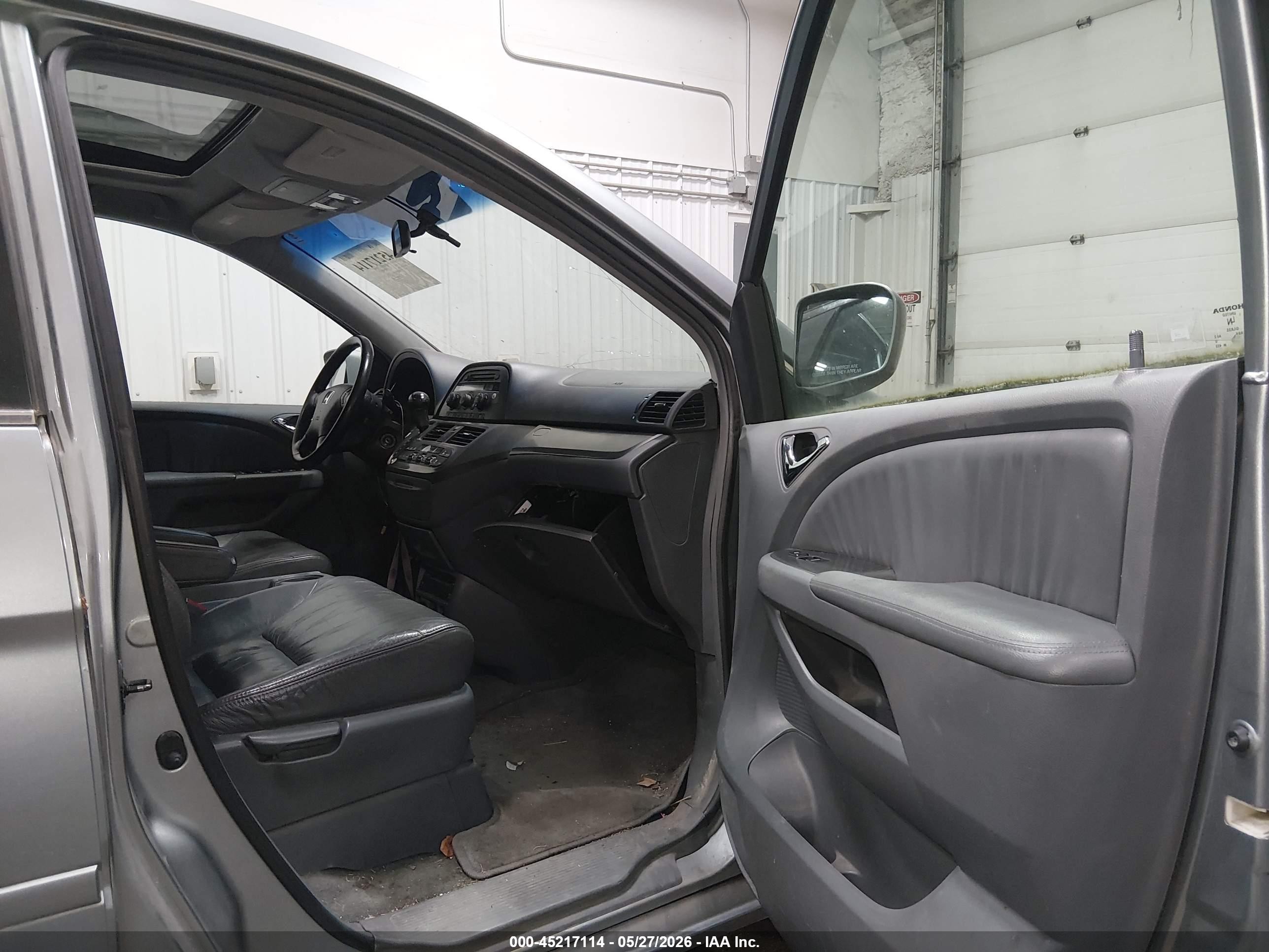 2006 Honda Odyssey Ex-l Light Blue vin: 5FNRL38716B077388