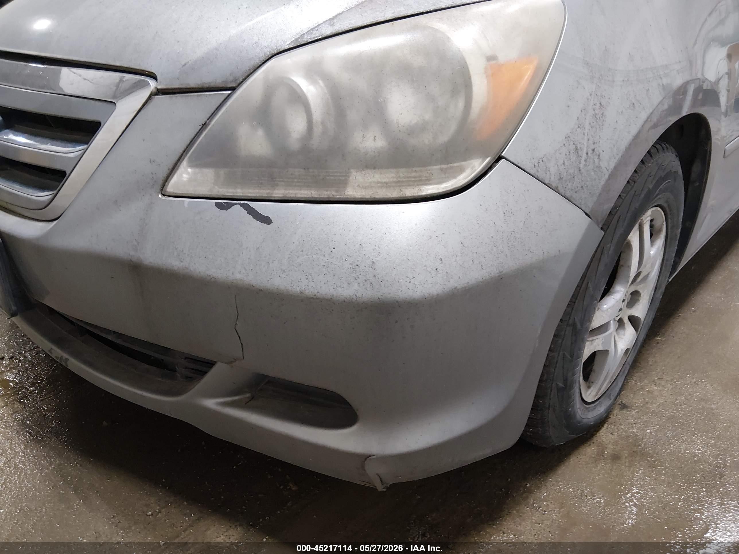 2006 Honda Odyssey Ex-l Light Blue vin: 5FNRL38716B077388