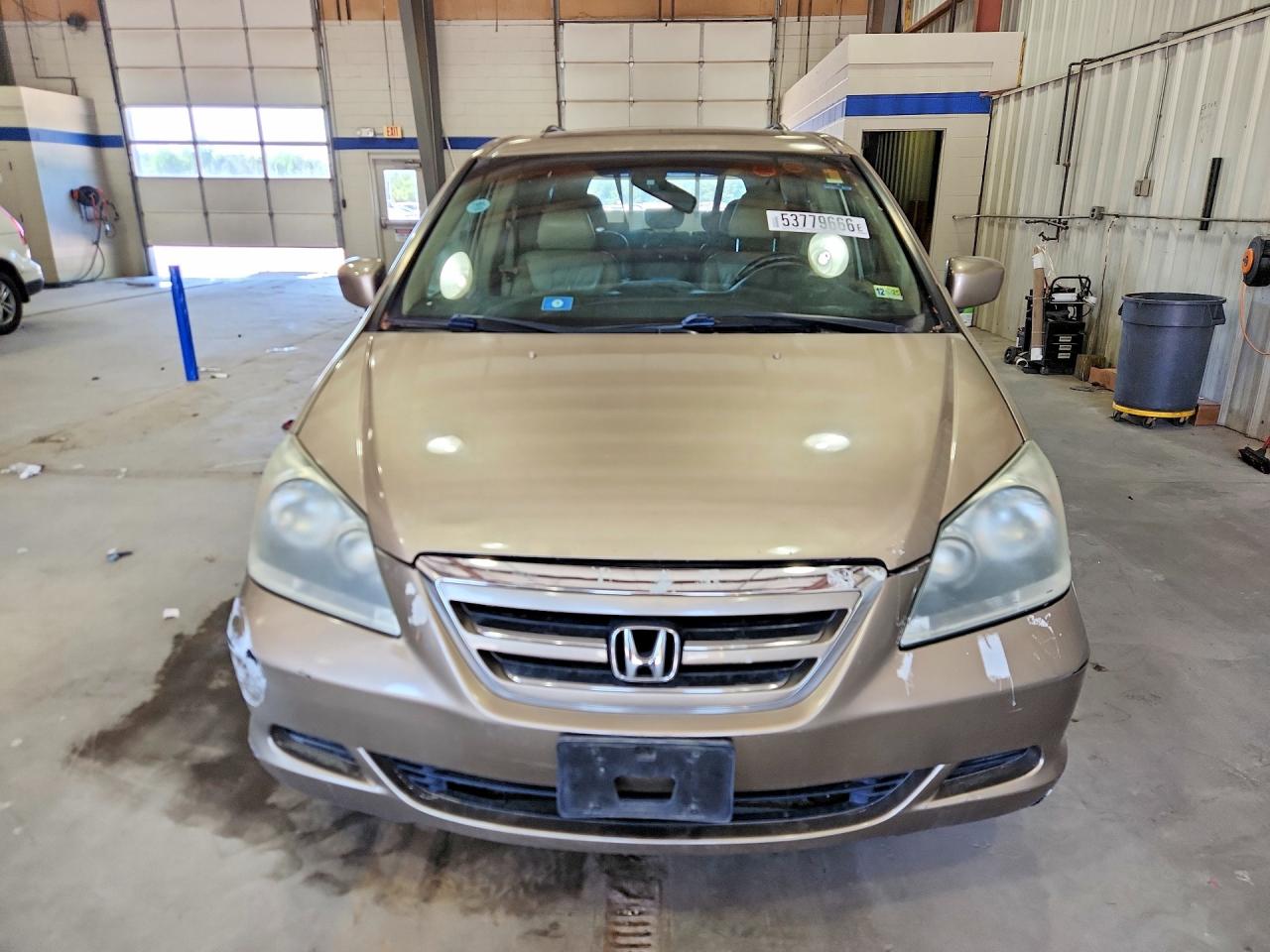 2006 Honda Odyssey Exl Gold vin: 5FNRL38716B424122