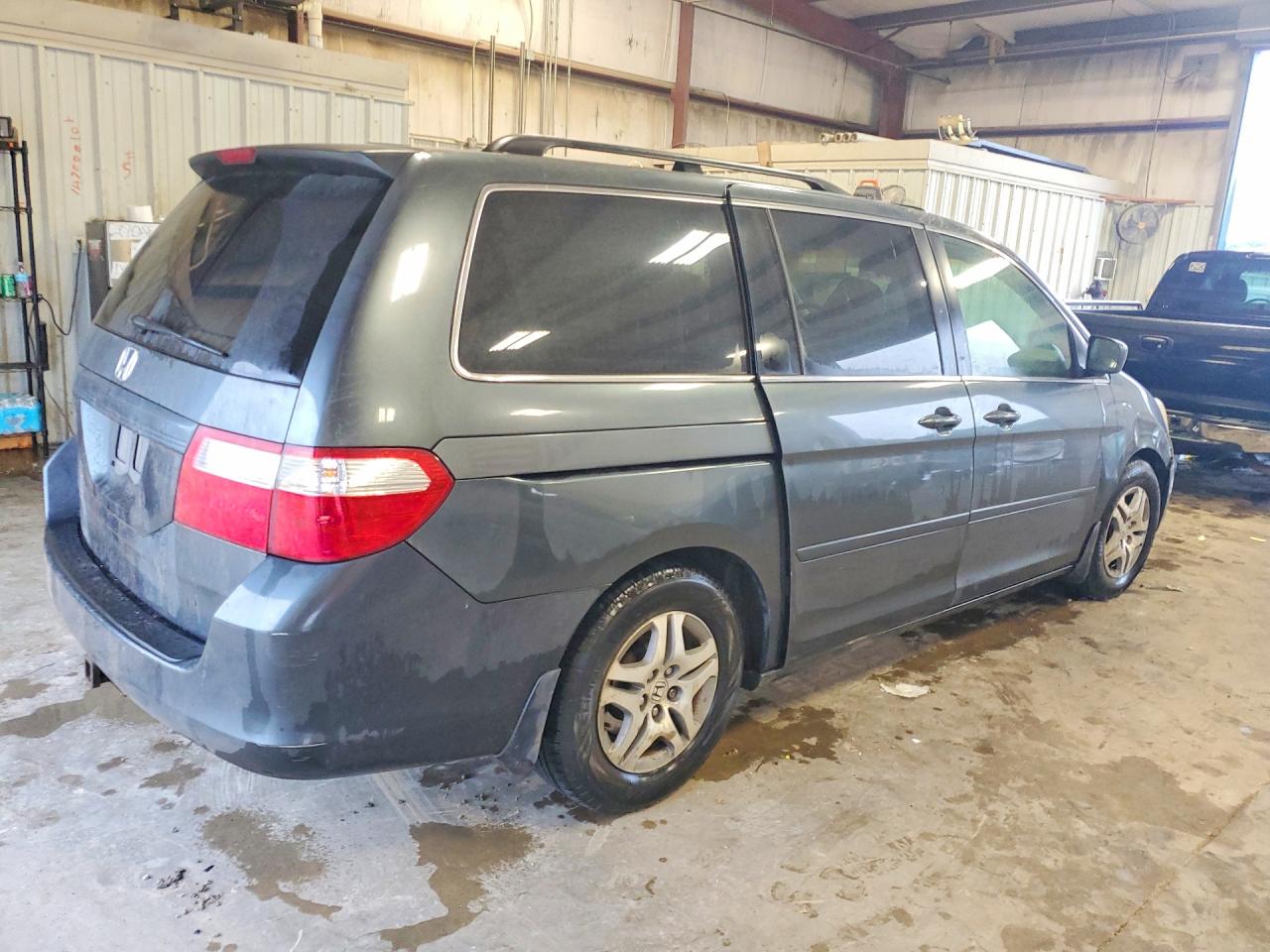 2006 Honda Odyssey Exl Blue vin: 5FNRL38716B459565