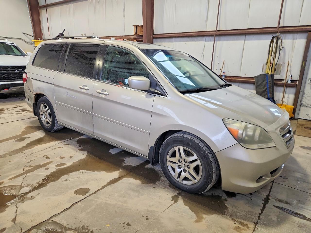 2006 Honda Odyssey Exl Cream vin: 5FNRL38716B503709