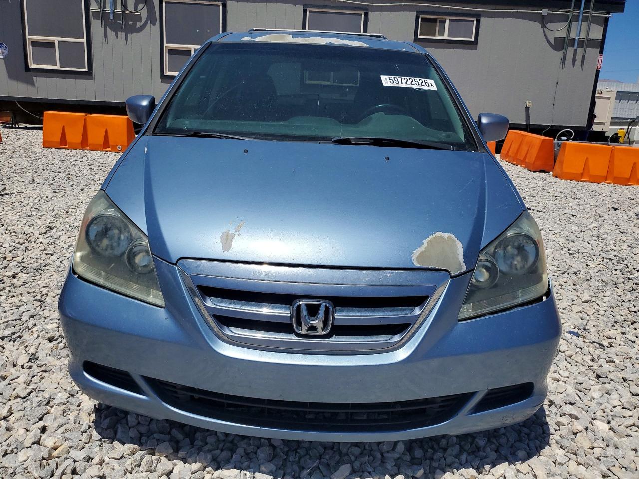 2007 Honda Odyssey Blue vin: 5FNRL38717B023784