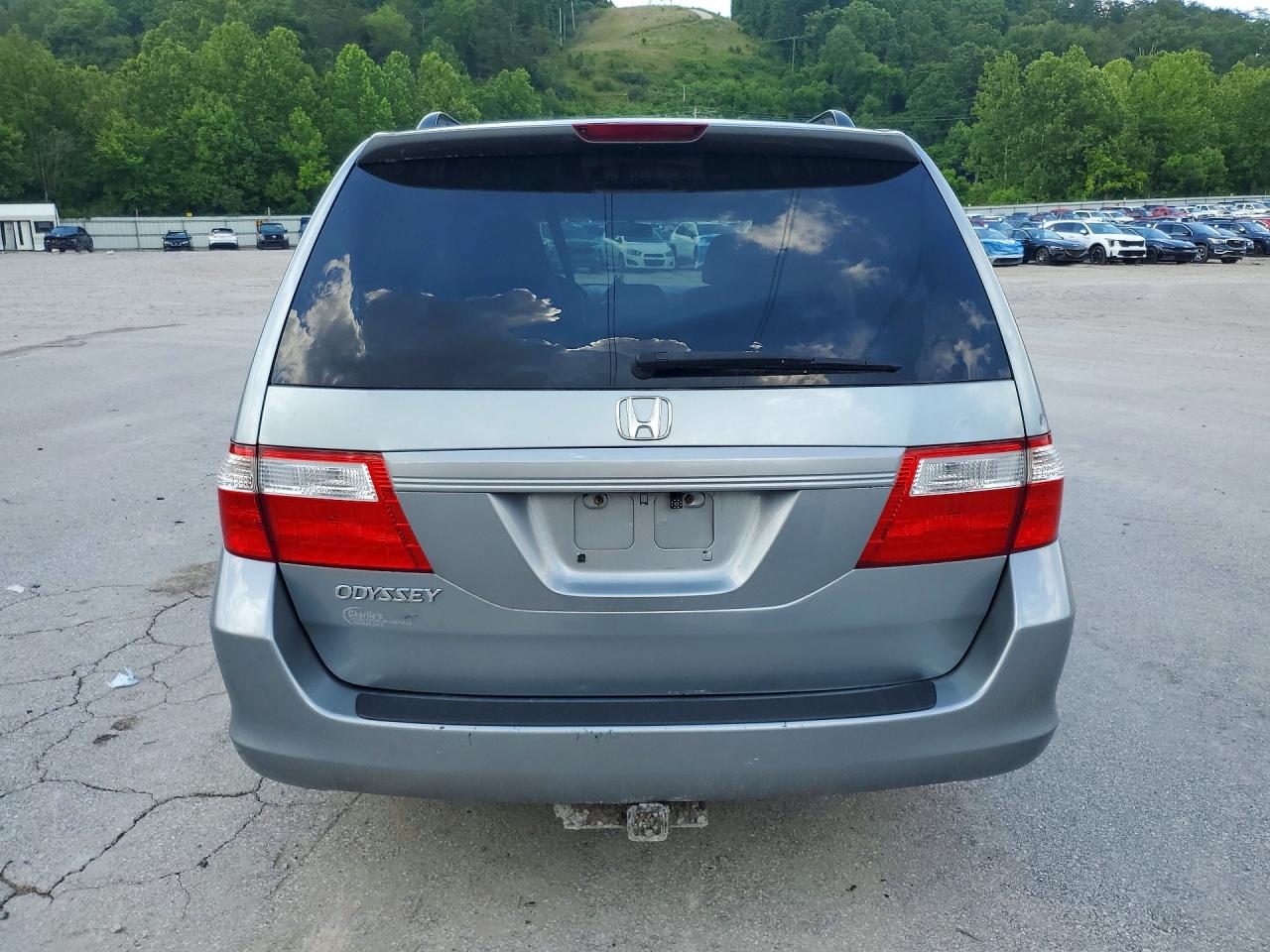 2007 Honda Odyssey Exl Silver vin: 5FNRL38717B065467