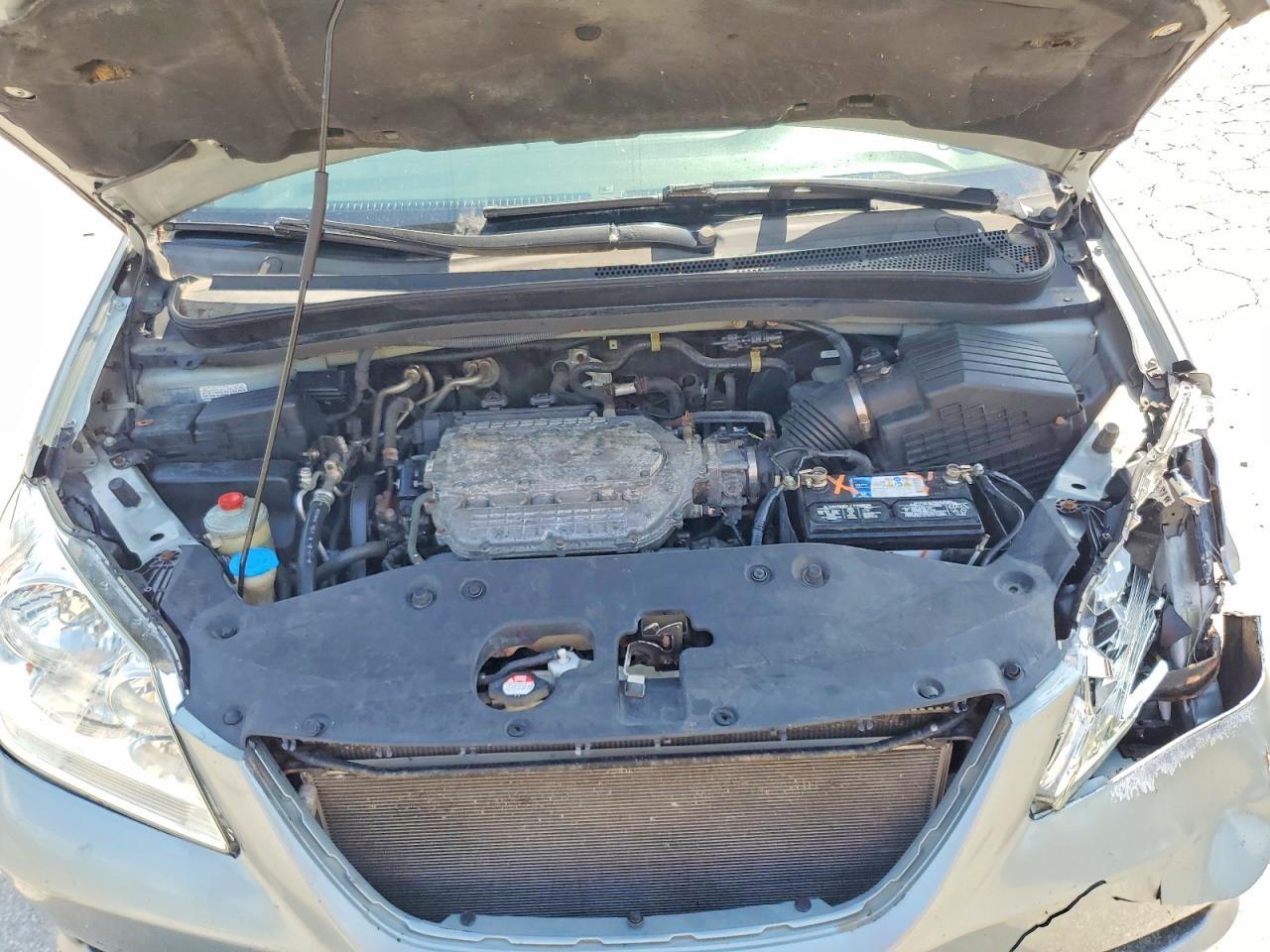 2007 Honda Odyssey Exl Silver vin: 5FNRL38717B065467