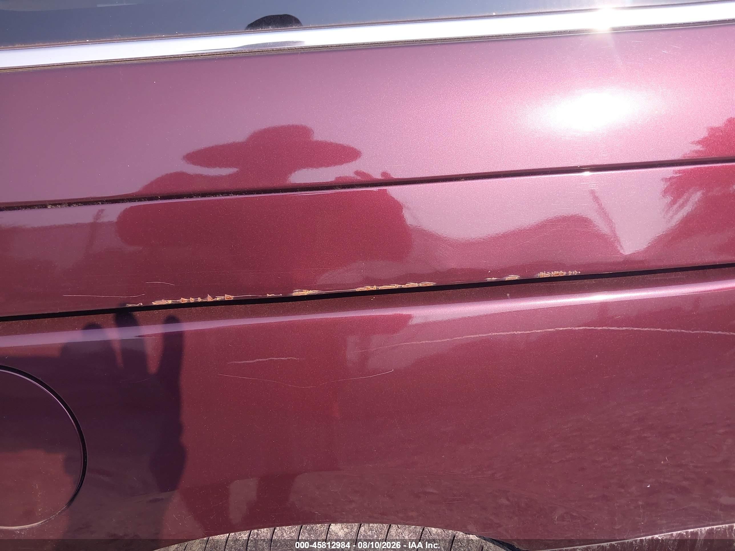 2007 Honda Odyssey Ex-l Burgundy vin: 5FNRL38717B066893