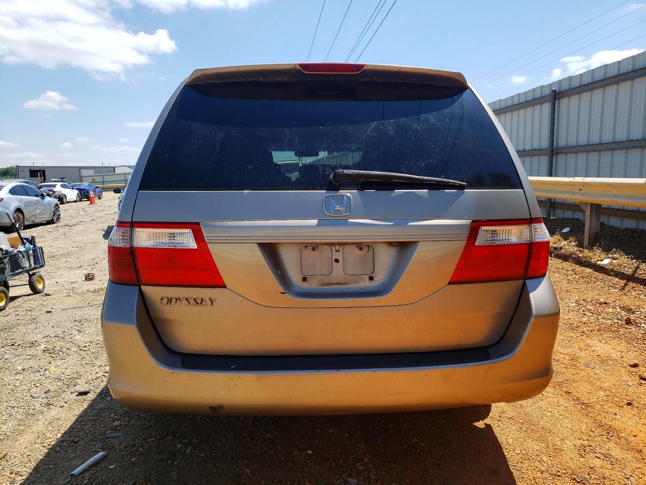 2007 Honda Odyssey Exl Gold vin: 5FNRL38717B111198