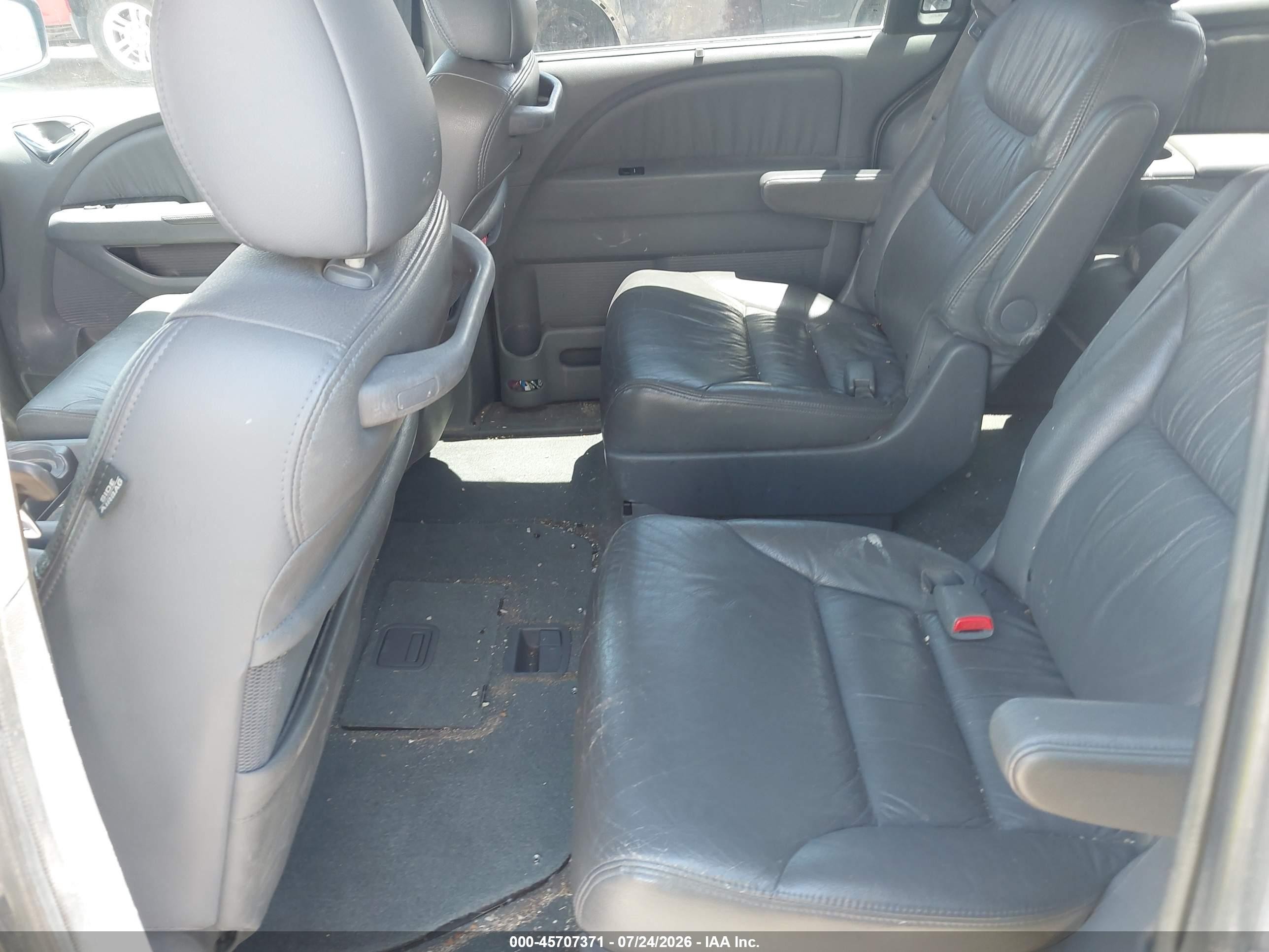 2007 Honda Odyssey Ex-l Синий vin: 5FNRL38717B122914