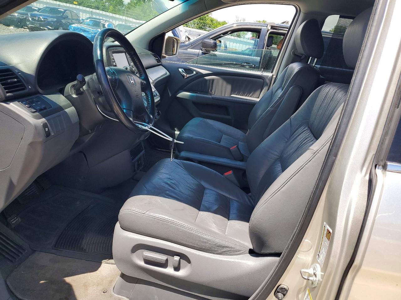 2007 Honda Odyssey Exl Silver vin: 5FNRL38717B142810