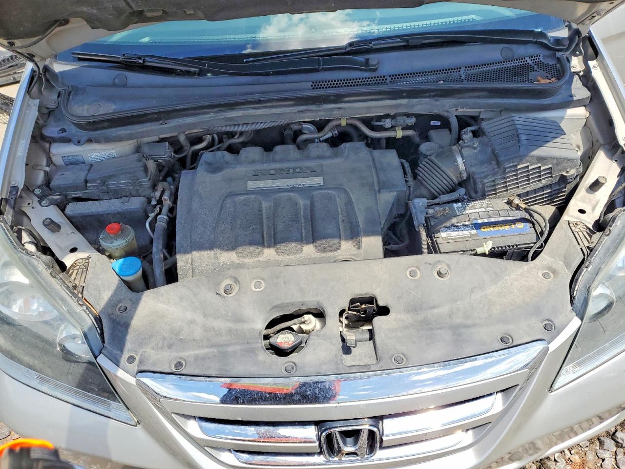2007 Honda Odyssey Exl Silver vin: 5FNRL38717B142810