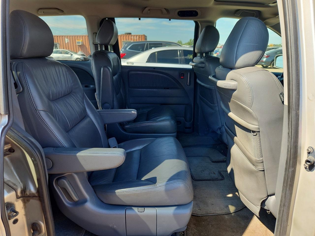 2007 Honda Odyssey Exl Silver vin: 5FNRL38717B405295