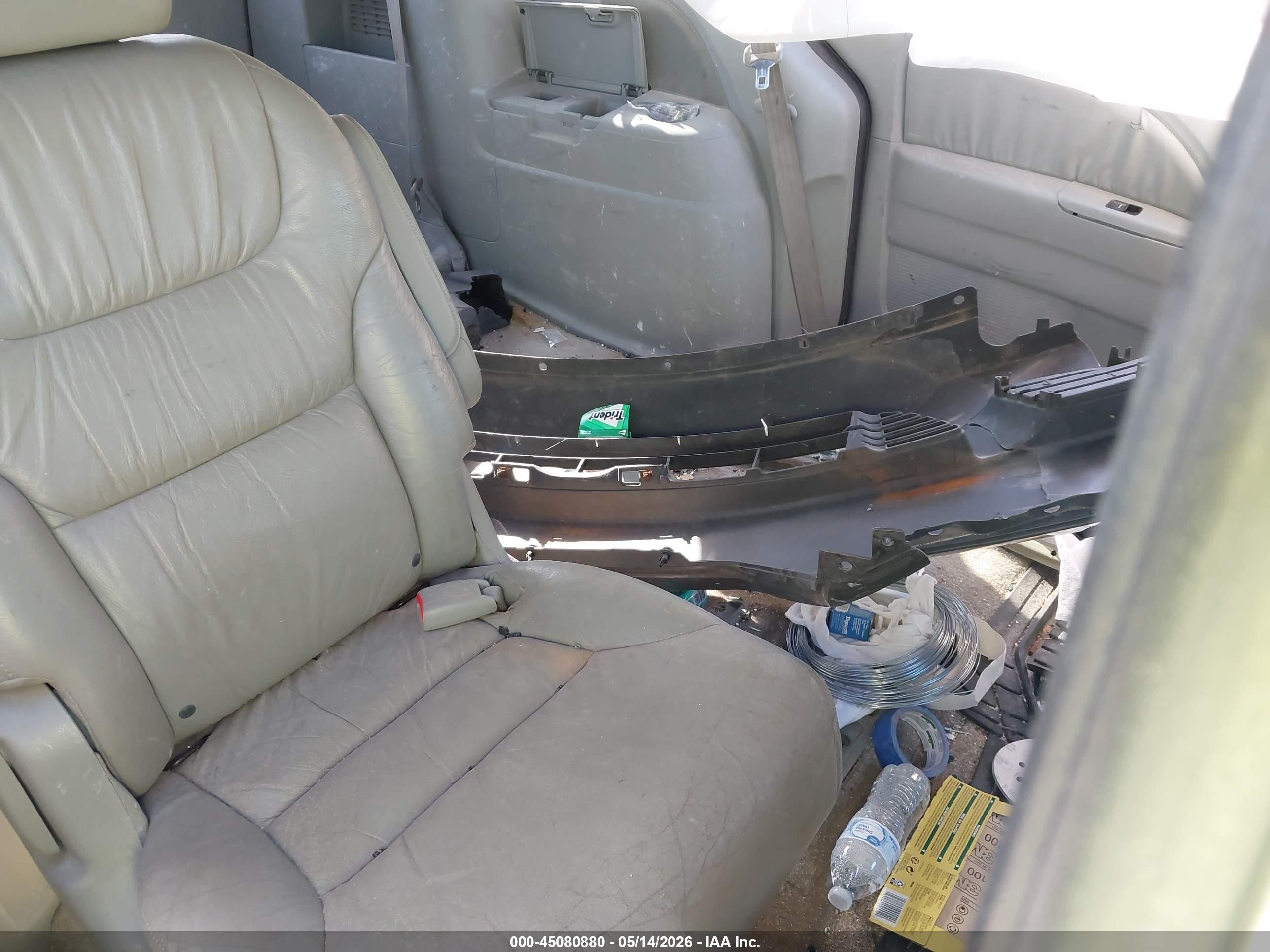 2007 Honda Odyssey Ex-l Gray vin: 5FNRL38717B429855
