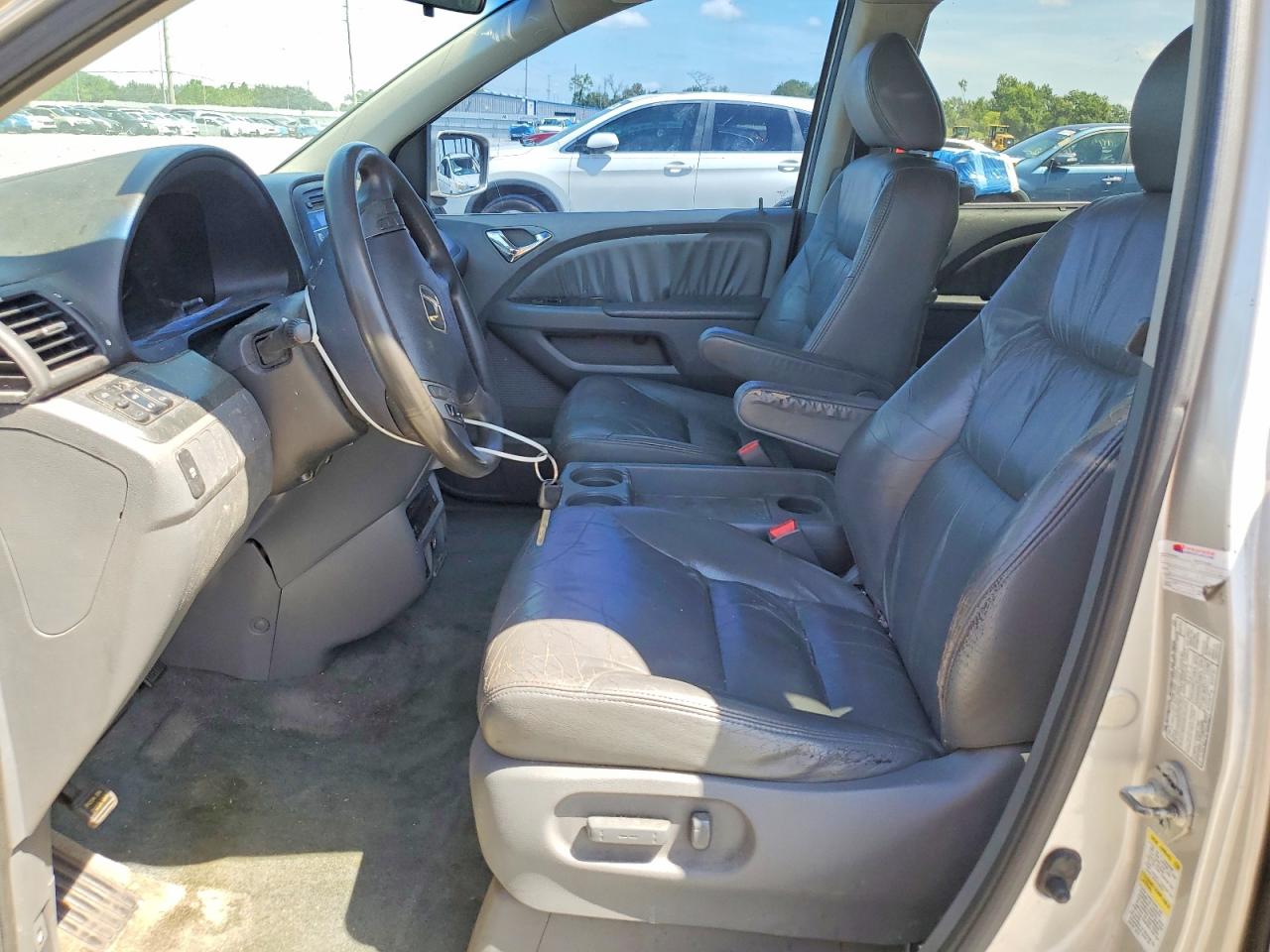 2007 Honda Odyssey Exl Silver vin: 5FNRL38717B500617
