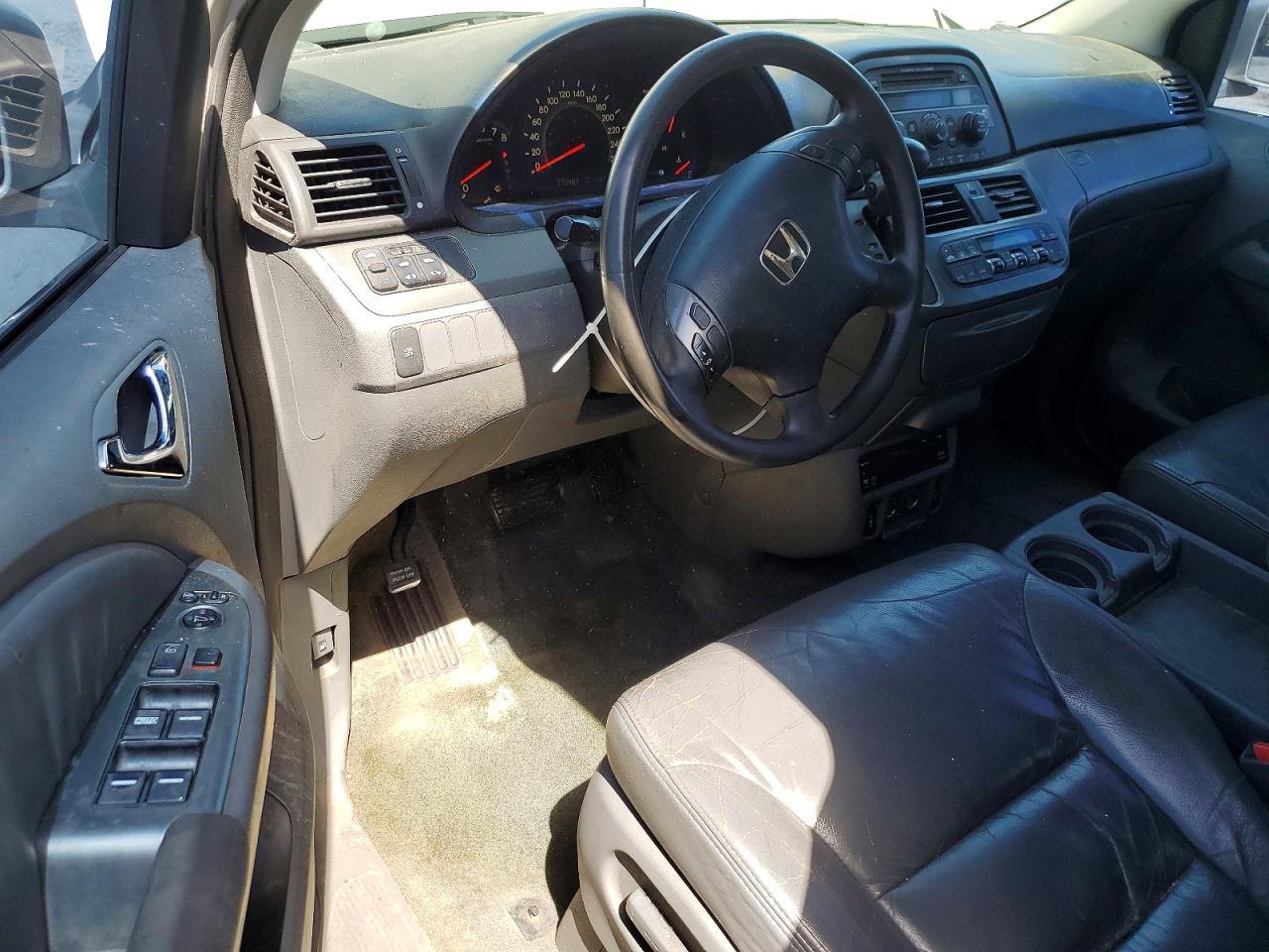2007 Honda Odyssey Exl Silver vin: 5FNRL38717B500617