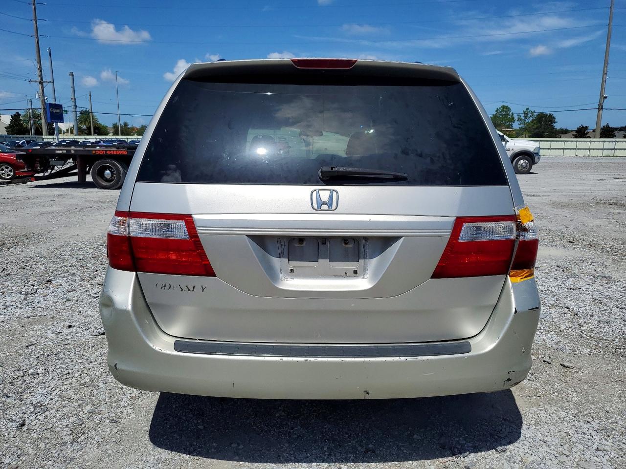 2007 Honda Odyssey Exl Silver vin: 5FNRL38717B500617